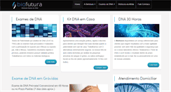 Desktop Screenshot of biofutura.com.br